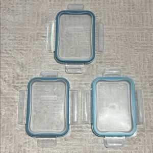 SnapWare Lid replacement 2 or 3 cups rectangle
Compatible Pyrex glass container